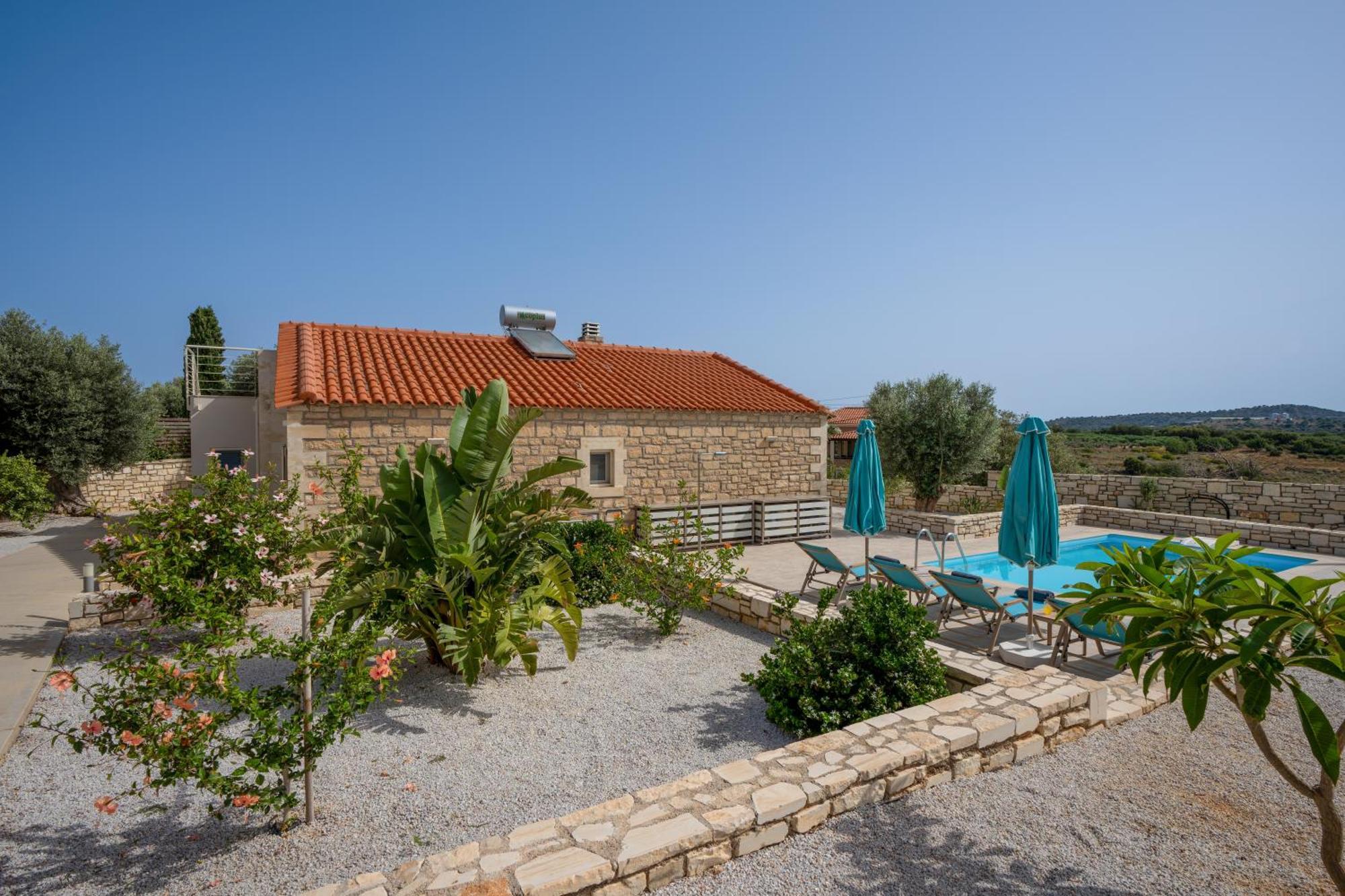 Villa Vasiliki Private Pool Erfoi エクステリア 写真