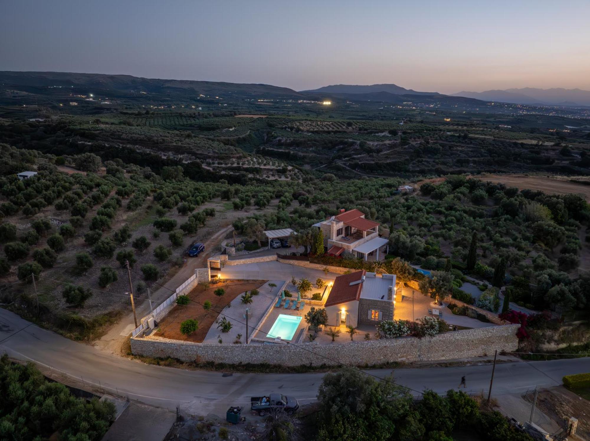 Villa Vasiliki Private Pool Erfoi エクステリア 写真