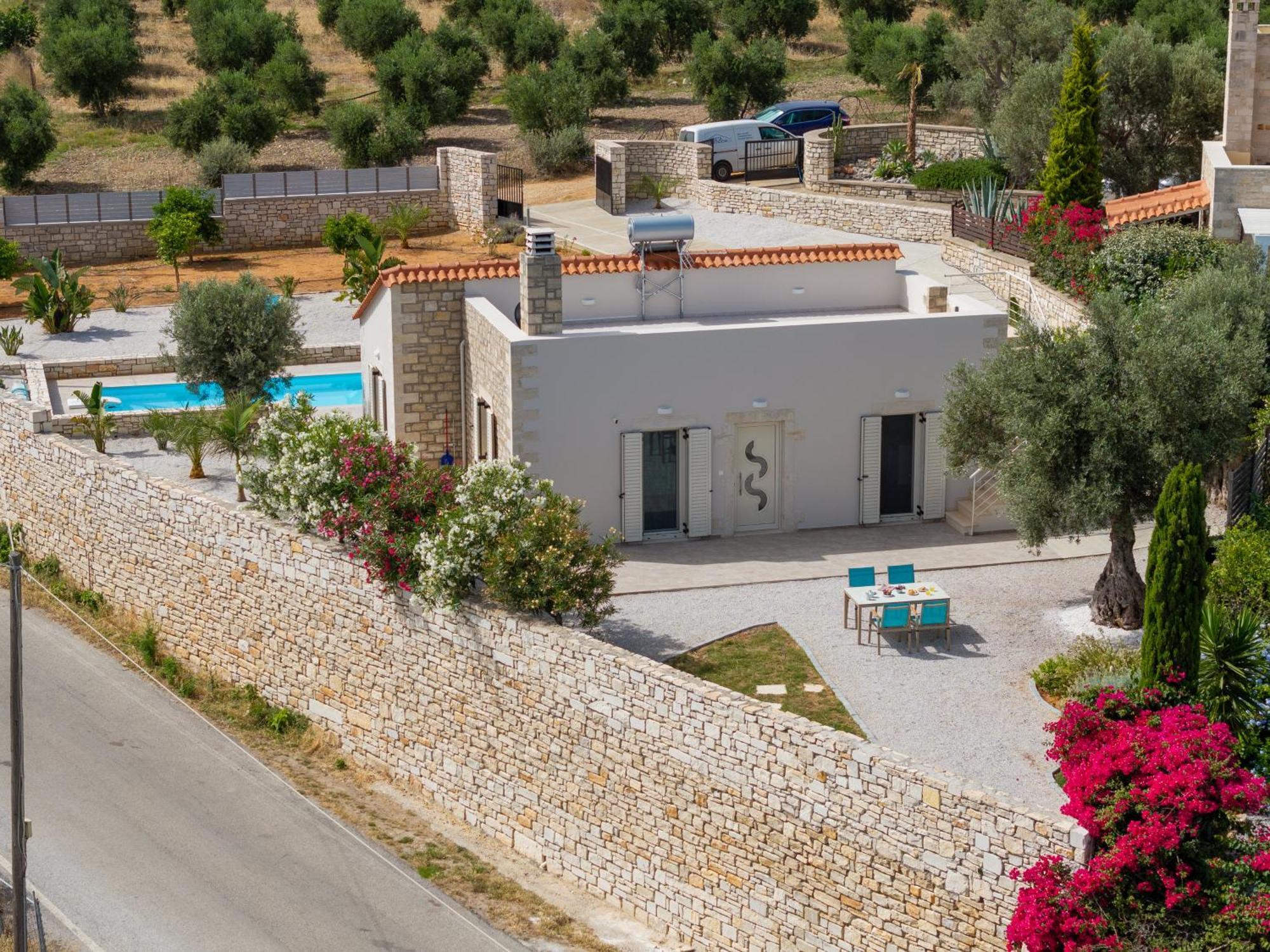 Villa Vasiliki Private Pool Erfoi エクステリア 写真