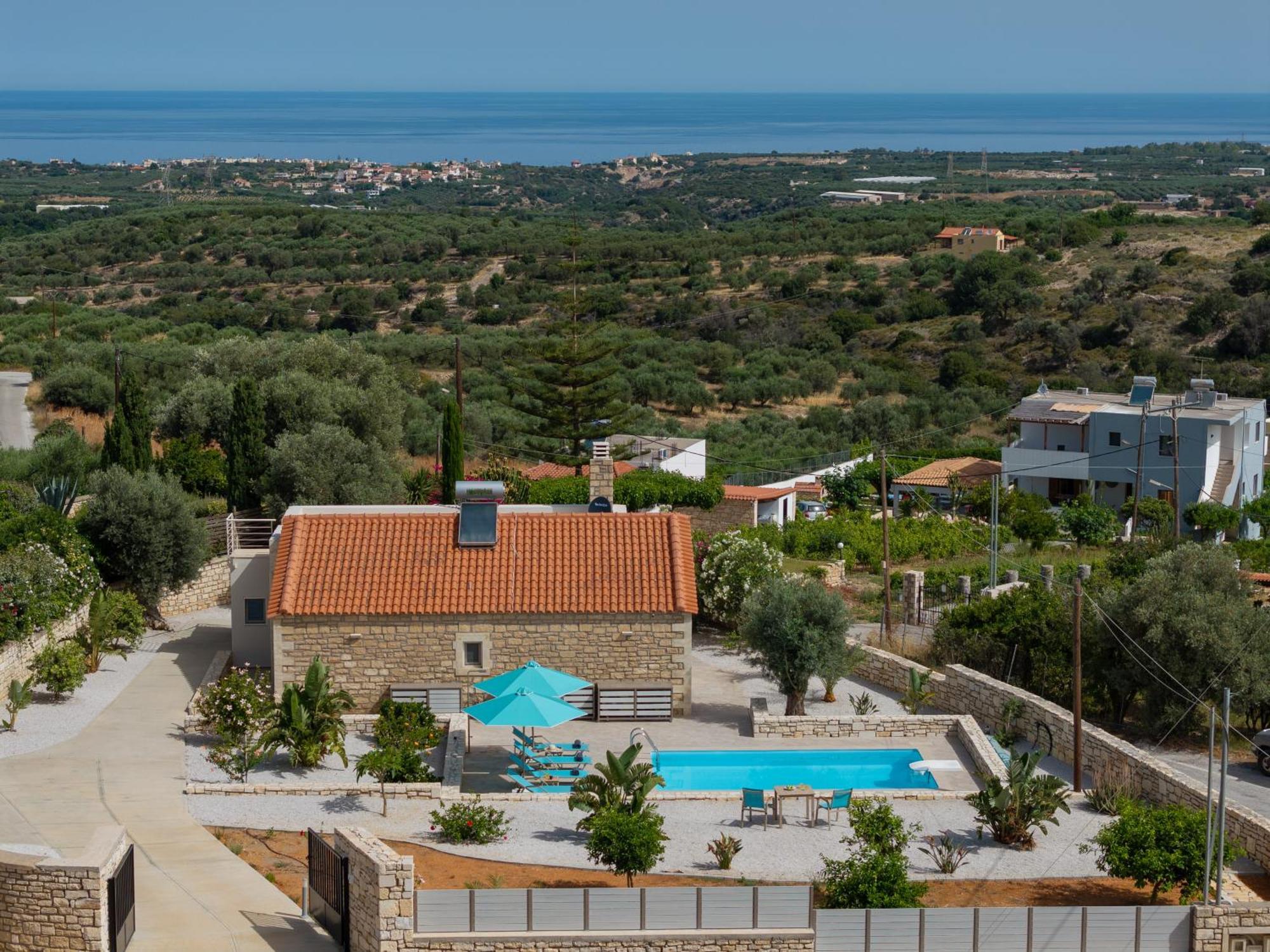 Villa Vasiliki Private Pool Erfoi エクステリア 写真